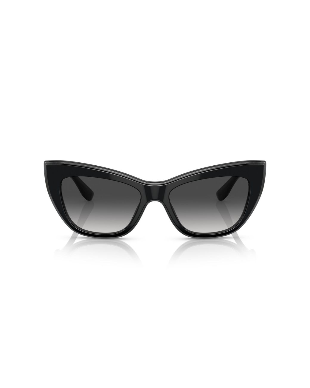 Dolce & Gabbana Black Dg4417 32468G Sunglasses Acetate Cat Eye Normal Shaded