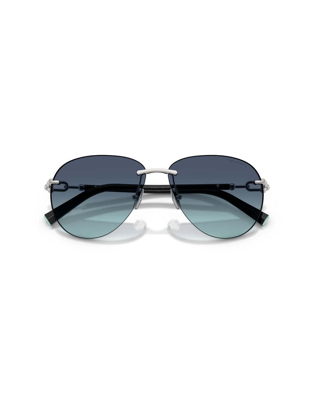 Tiffany & Co Black Tf3124 60019S Sunglasses Metal Pilot Normal Nuanced