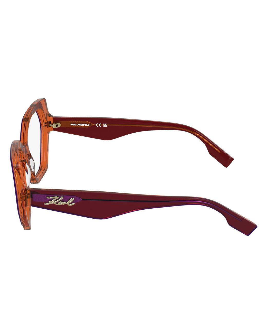 Karl Lagerfeld Black Kl6229 206 Optical Frames Acetate Normal