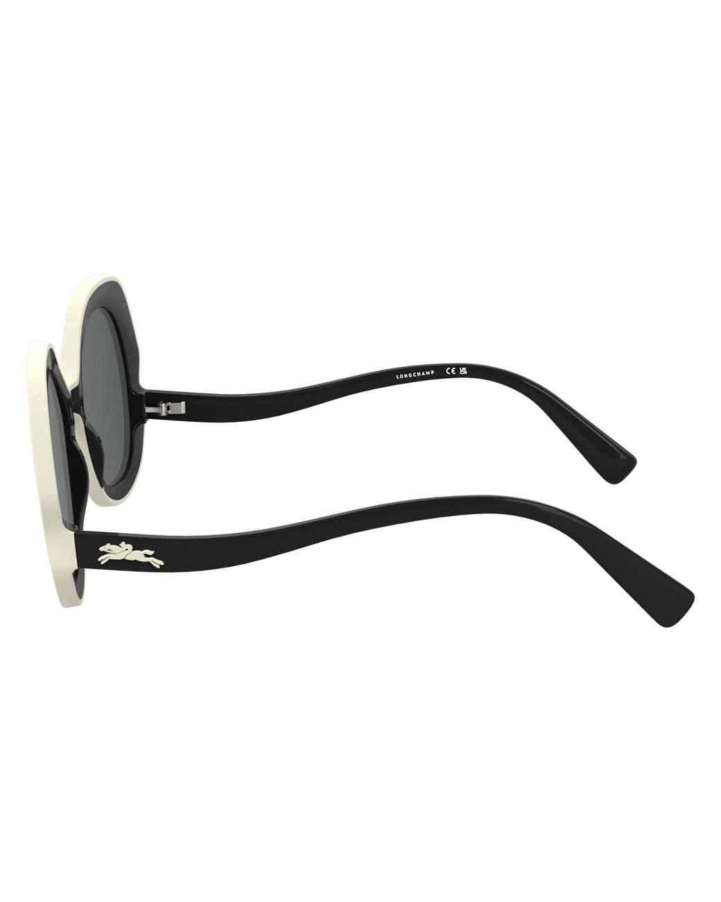 Longchamp Black Lo780S 038 Sunglasses Bio-Inject Round Normal