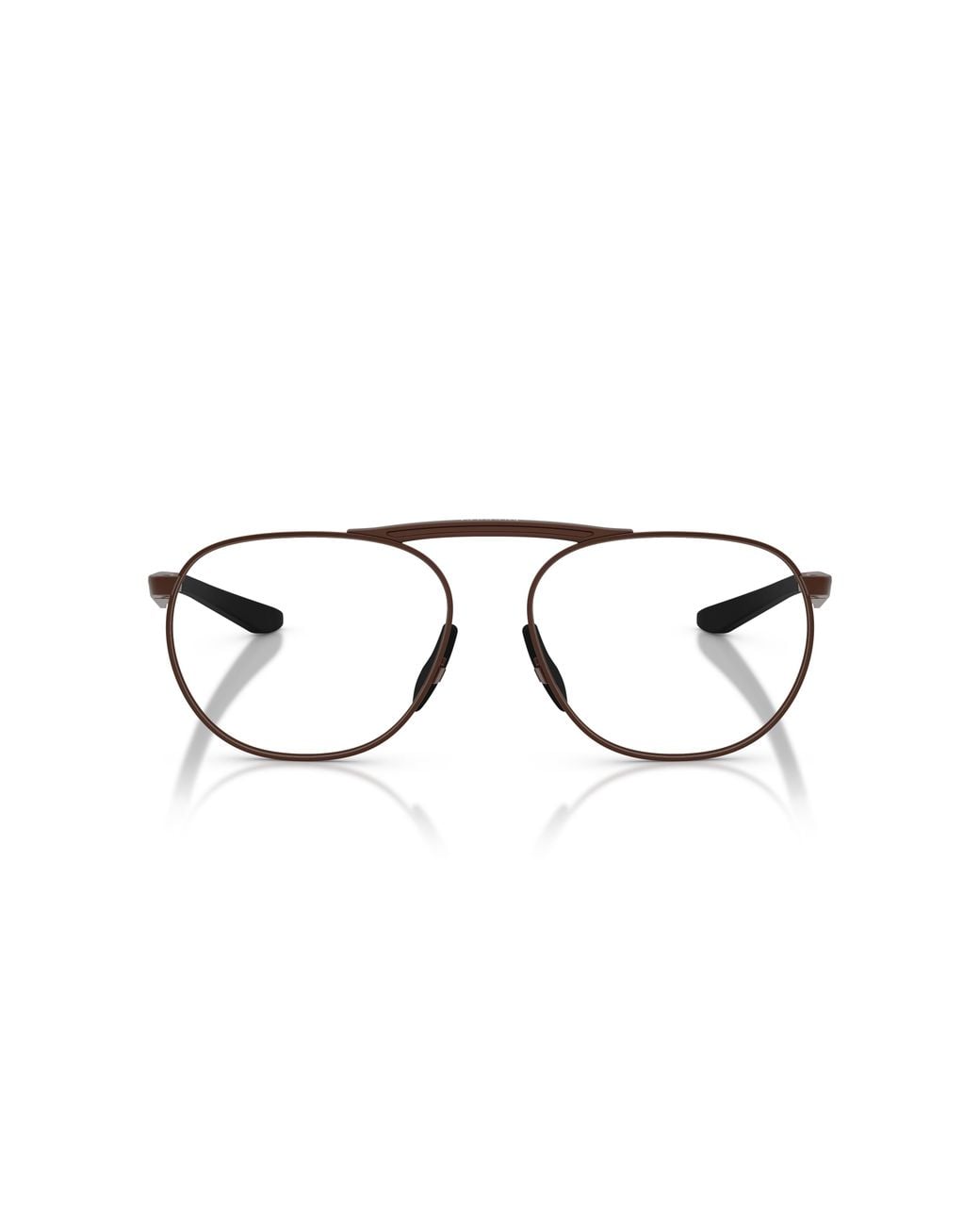 FERRARI SCUDERIA Black Fz7020 150 Optical Frames Metal Transparent Round Normal for men