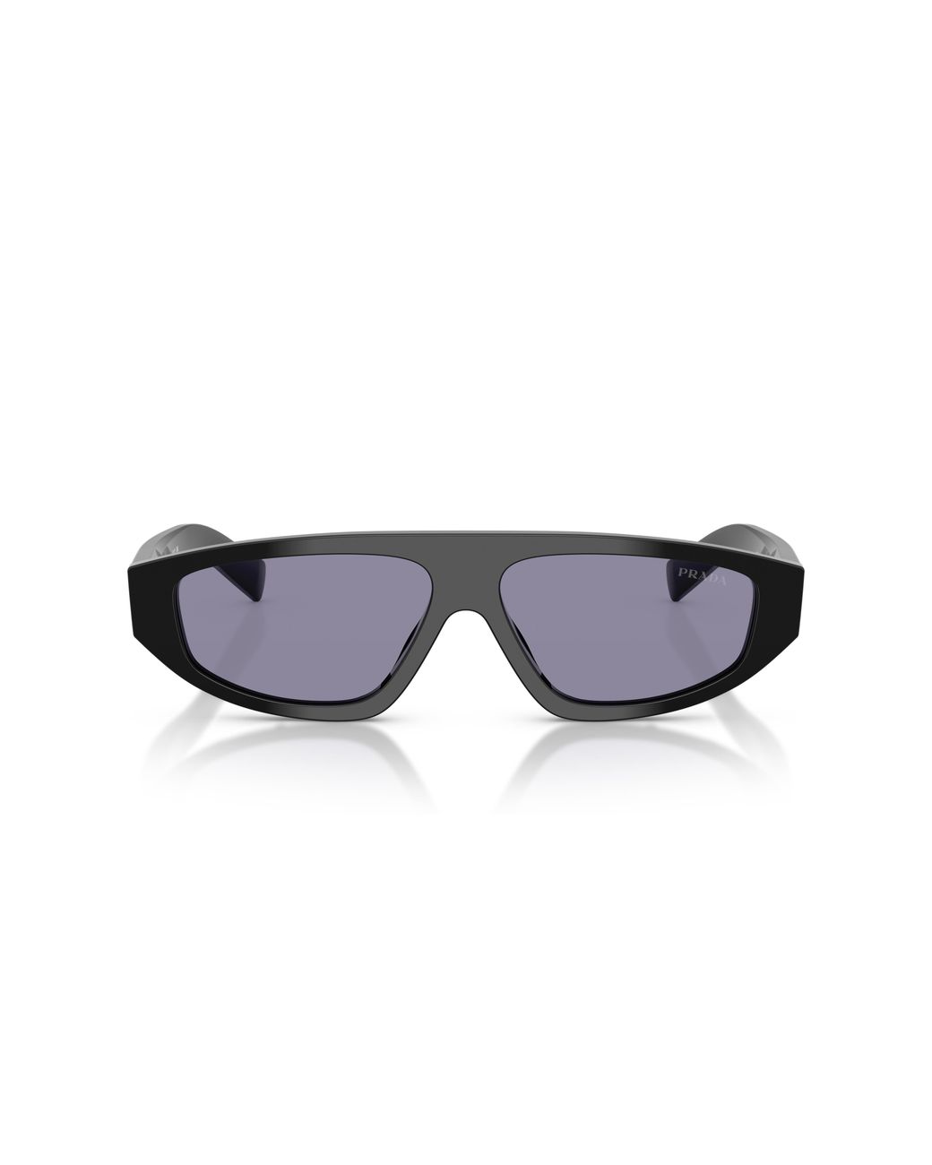 Prada Black Pr C02S 16K50B Sunglasses Acetate Geometric Normal for men