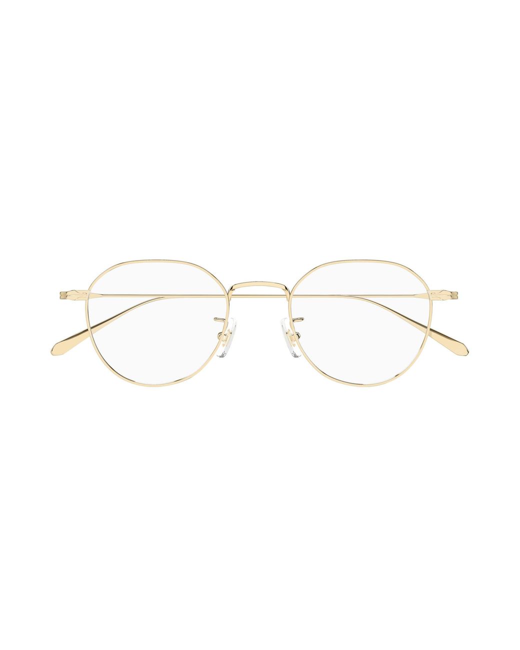 Montblanc Black Mb0476Oa 001 Optical Frames Metal Transparent Geometric for men