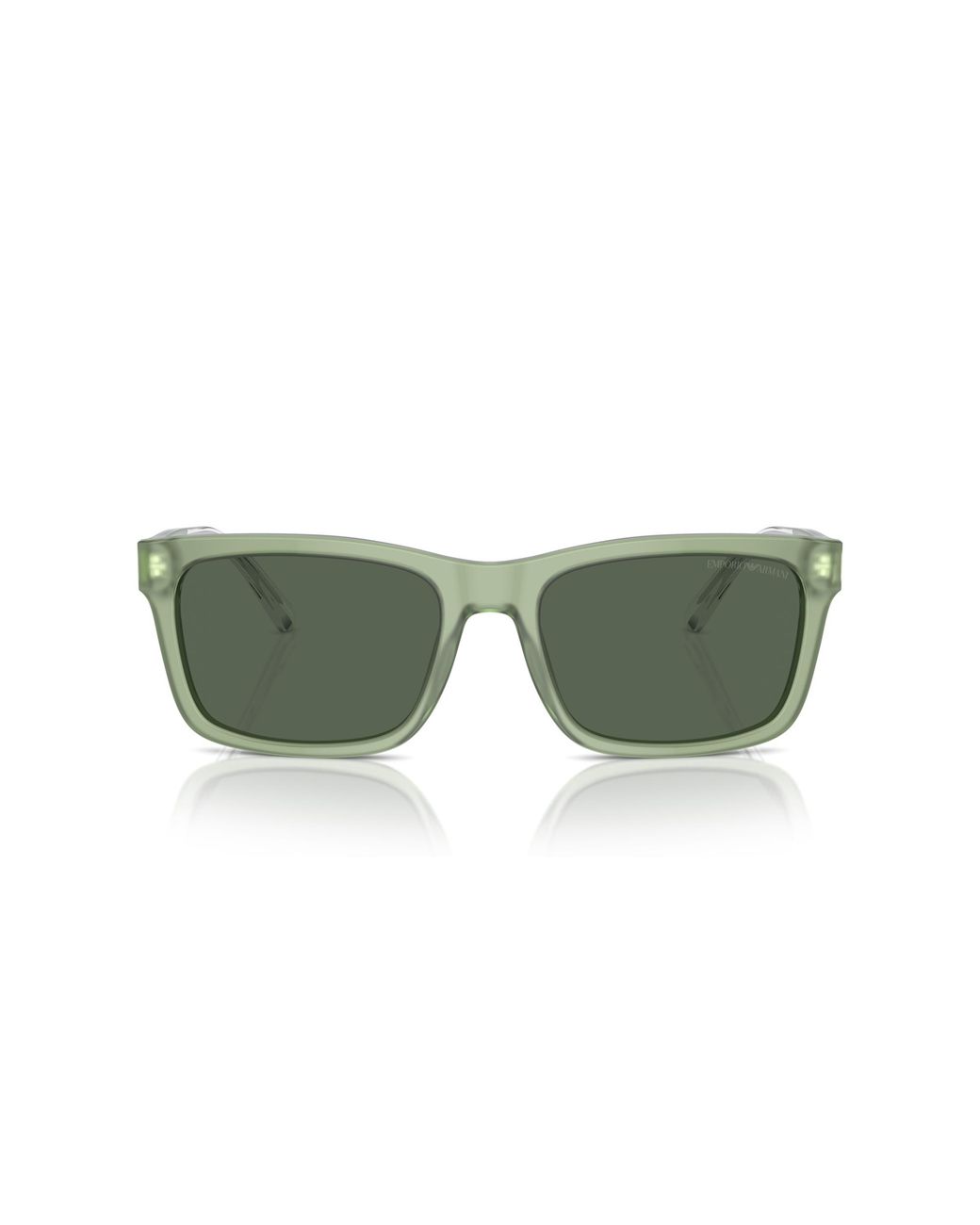 Emporio Armani Green Ea4224 609471 Sunglasses Acetate Squared Normal for men