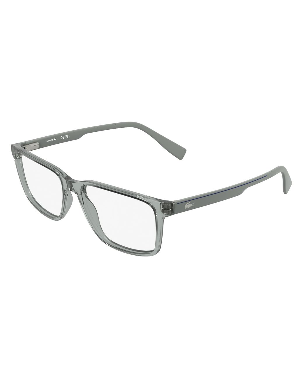 Lacoste Black L4005 035 Optical Frames Bio-Injected Squared Normal for men