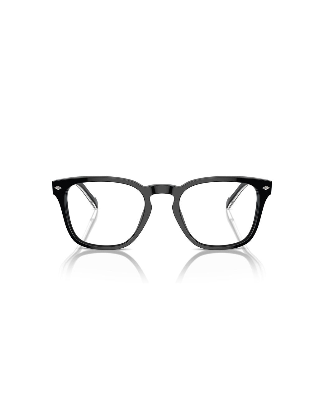 Vogue Eyewear Black Vo5570 W44 Optical Frames Acetate Transparent Squared Normal for men