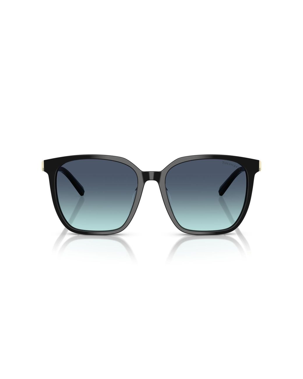 Tiffany & Co Black Tf4244D 80019S Sunglasses Acetate Squared Normal Shaded