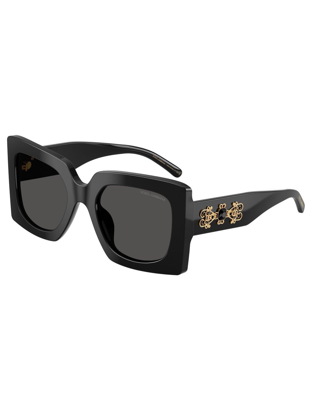 Dolce & Gabbana Black Dg4525B 501/87 Sunglasses Acetate Squared Normal