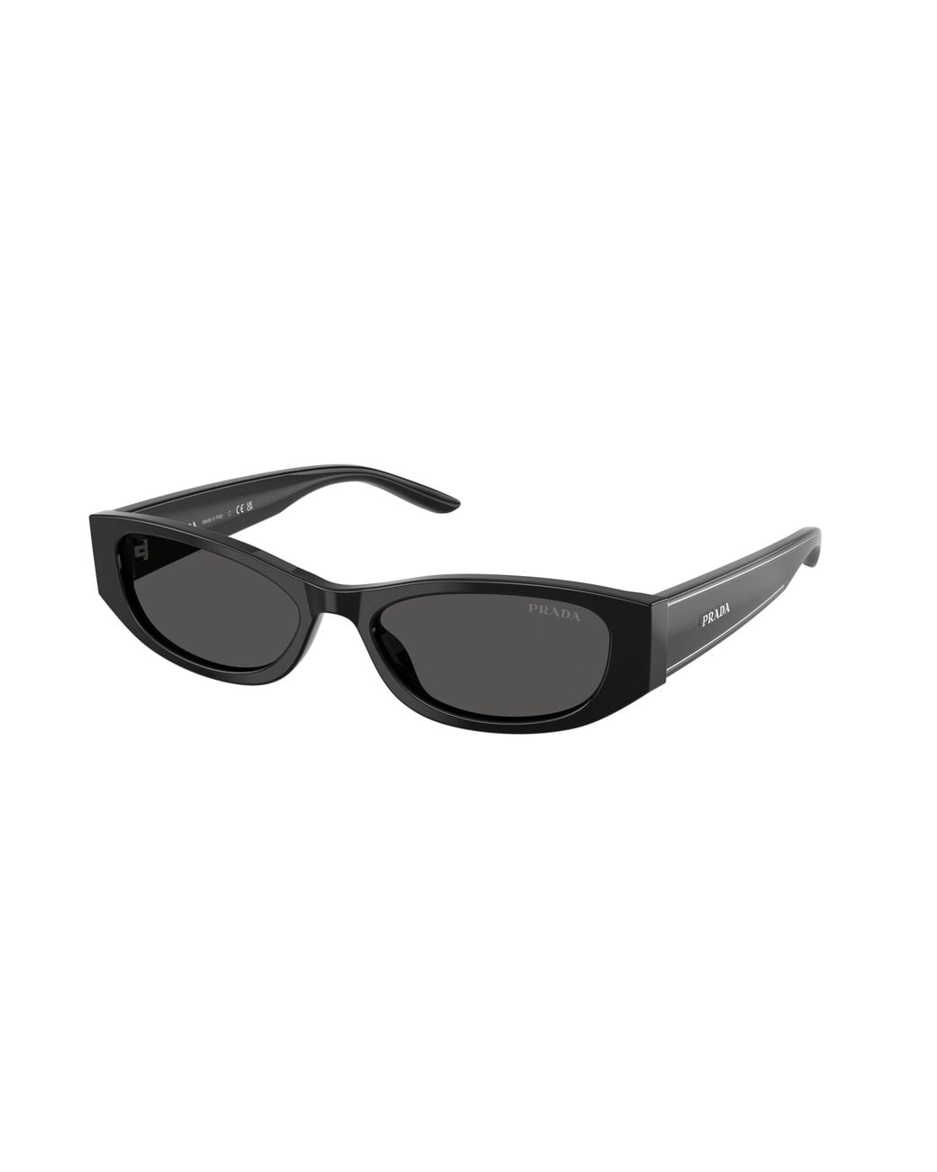 Prada Black Pr D22S 16K08Z Sunglasses Acetate Squared Normal