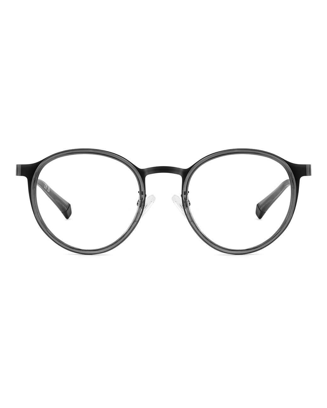 Polaroid Black Pld D550/G 807 Optical Frames Metal Pantos Normal for men