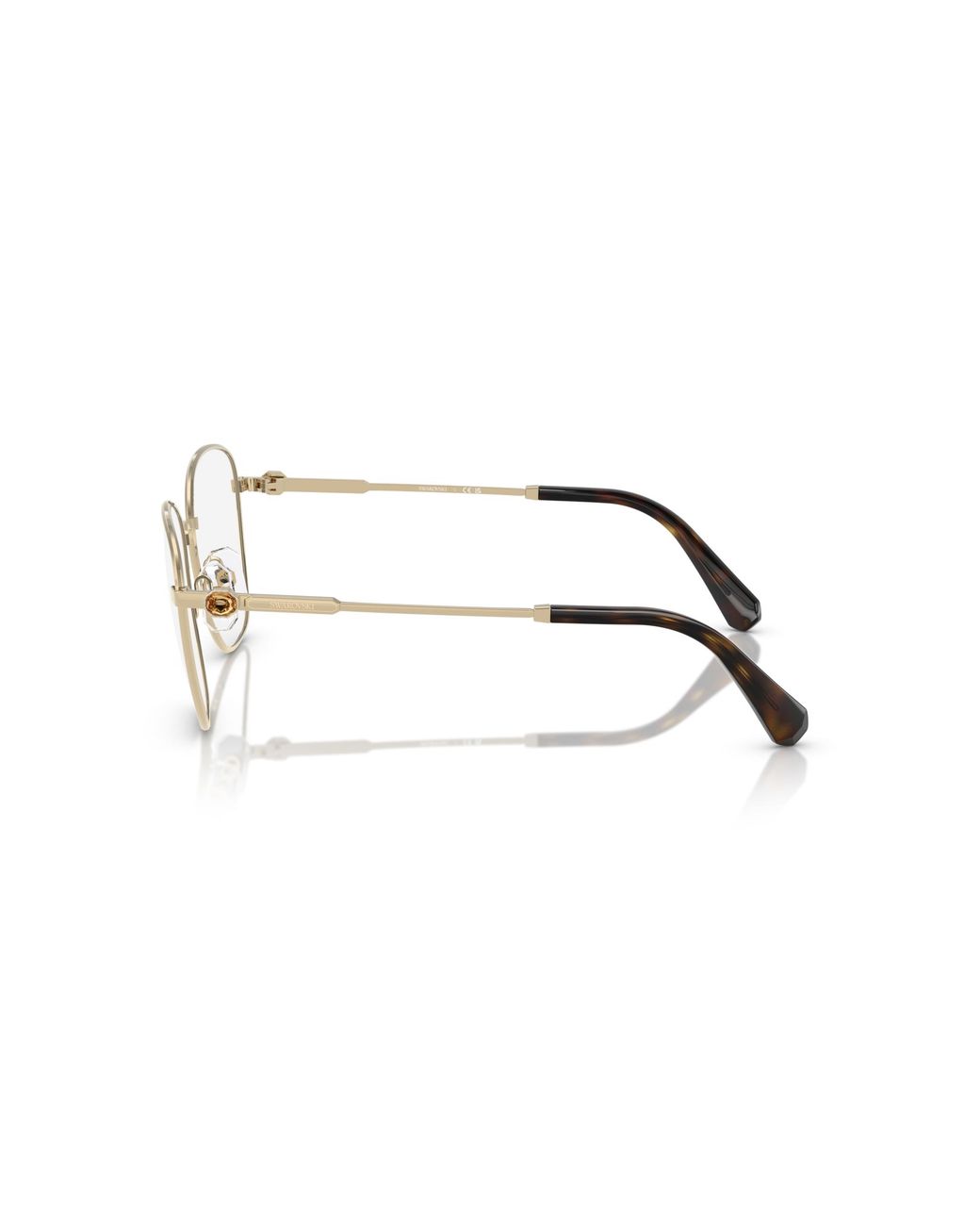 Swarovski Black Sk1019 4028 Optical Frames Metal Squared Normal
