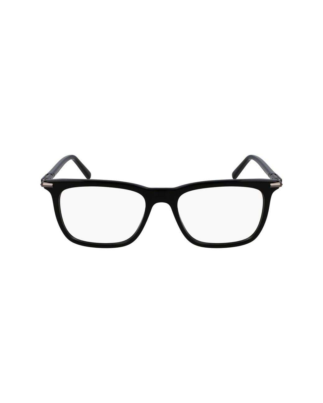 Ferragamo Black Sf3007 001 Optical Frames Acetate Squared Normal for men
