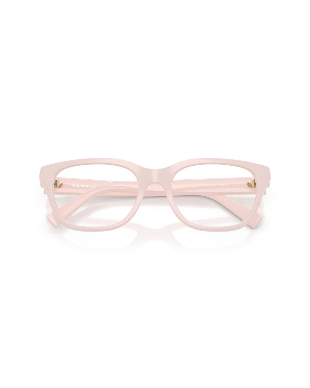 Miu Miu Black Mu 07Zv 28R1O1 Optical Frames Injected Transparent Squared Normal