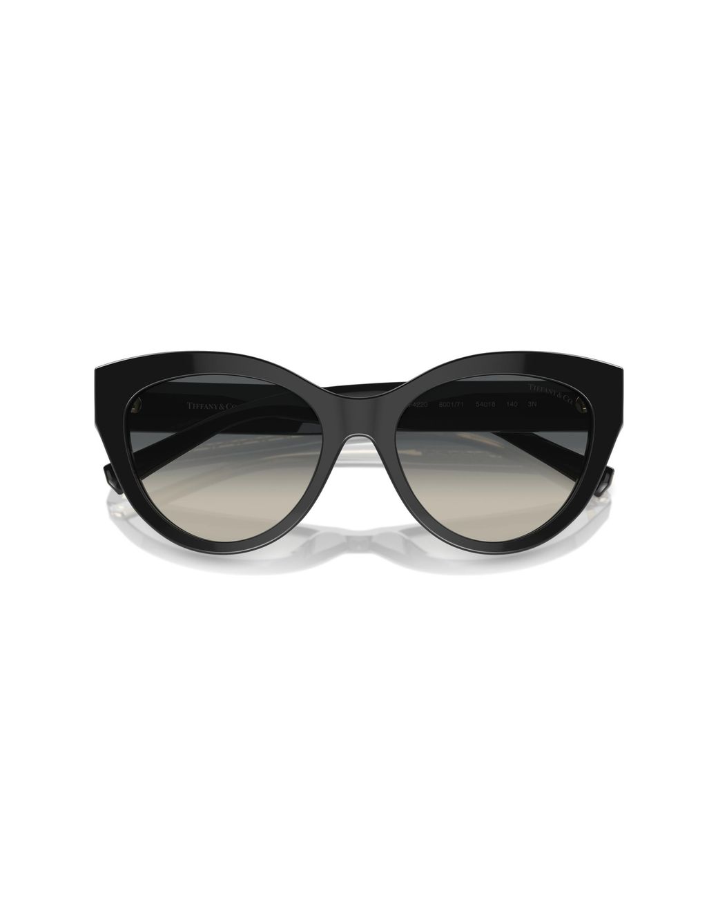 Tiffany & Co Black Tf4220 800171 Sunglasses Acetate Cat Eye Normal Shaded