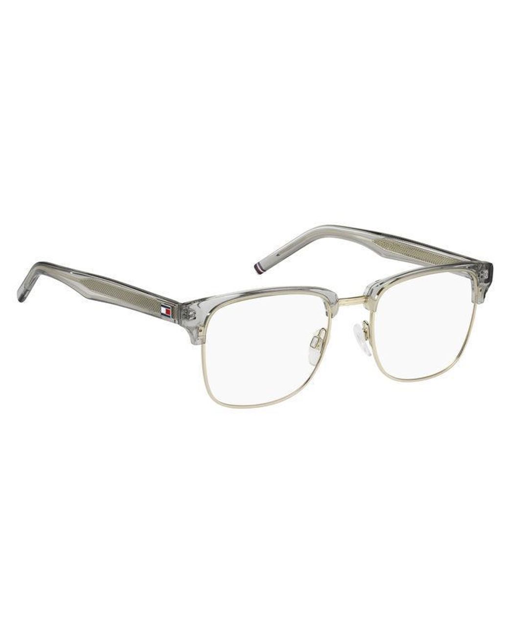 Tommy Hilfiger Black Th 1988 Kb7 Optical Frames Steel Squared for men