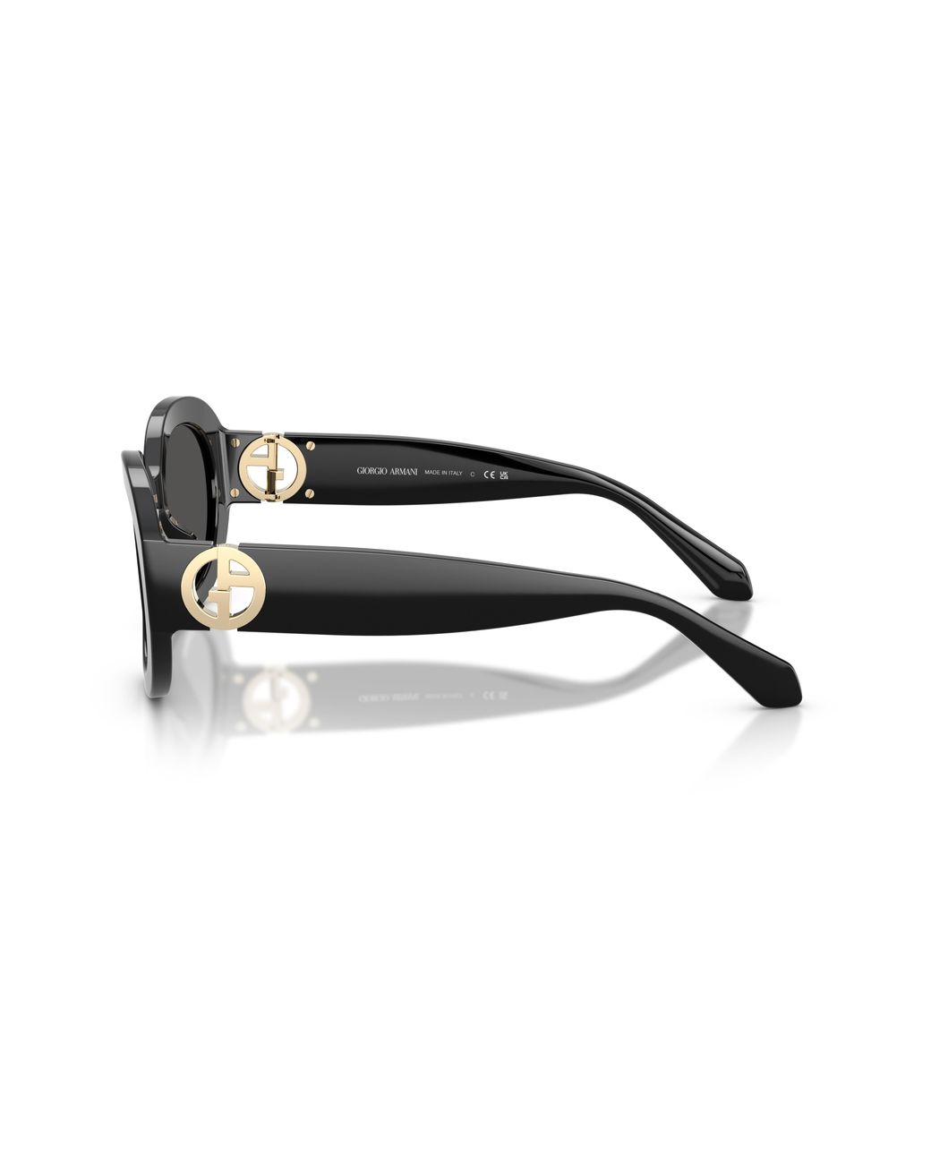 Giorgio Armani Black Ar8269U 587587 Sunglasses Acetate Round Normal