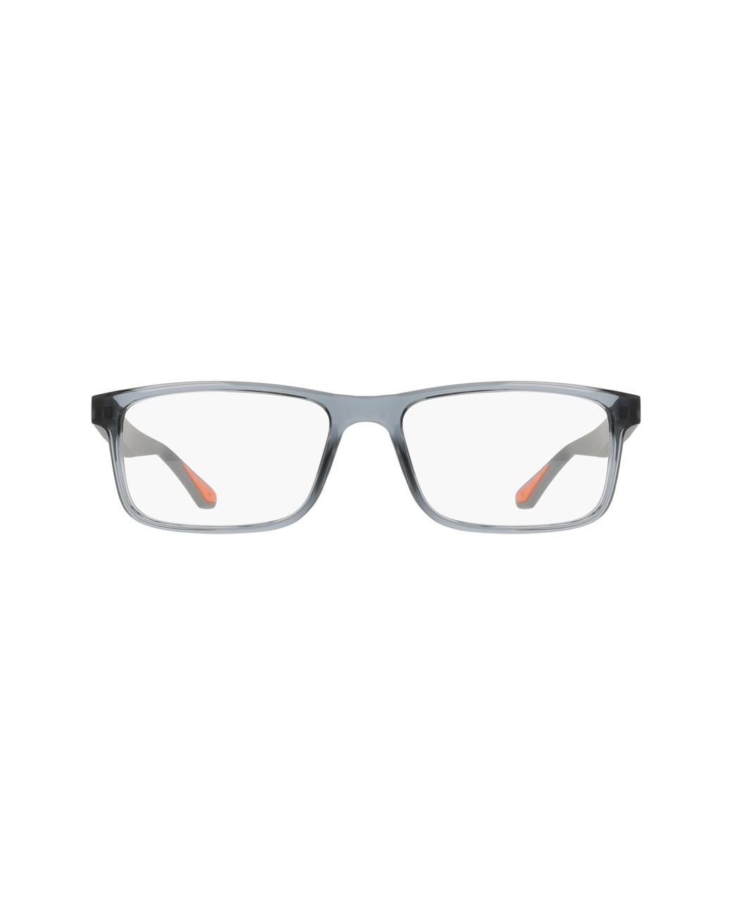 Nike Black 7416 034 Optical Frames Bio-Injected Squared Normal for men