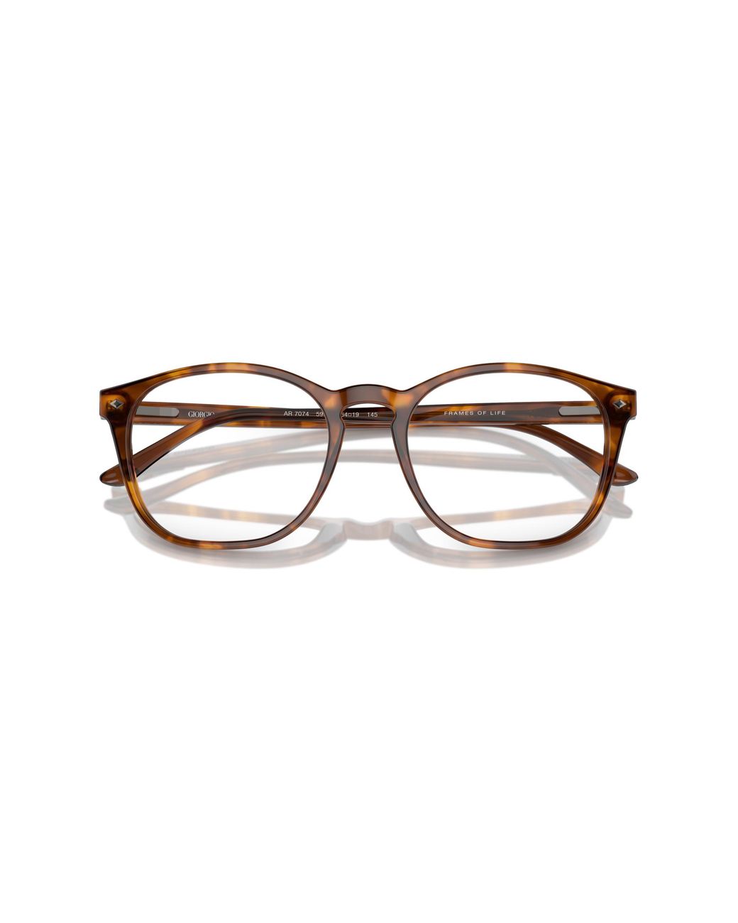 Giorgio Armani Black Ar7074 5988 Optical Frames Acetate Pantos Normal for men