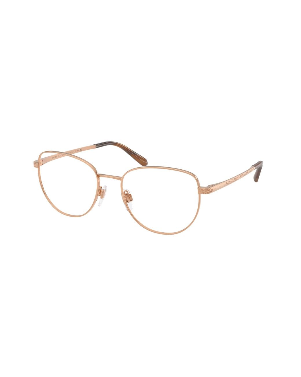 Ralph Lauren Black Rl5141 9329 Optical Frames Metal Transparent Round Normal