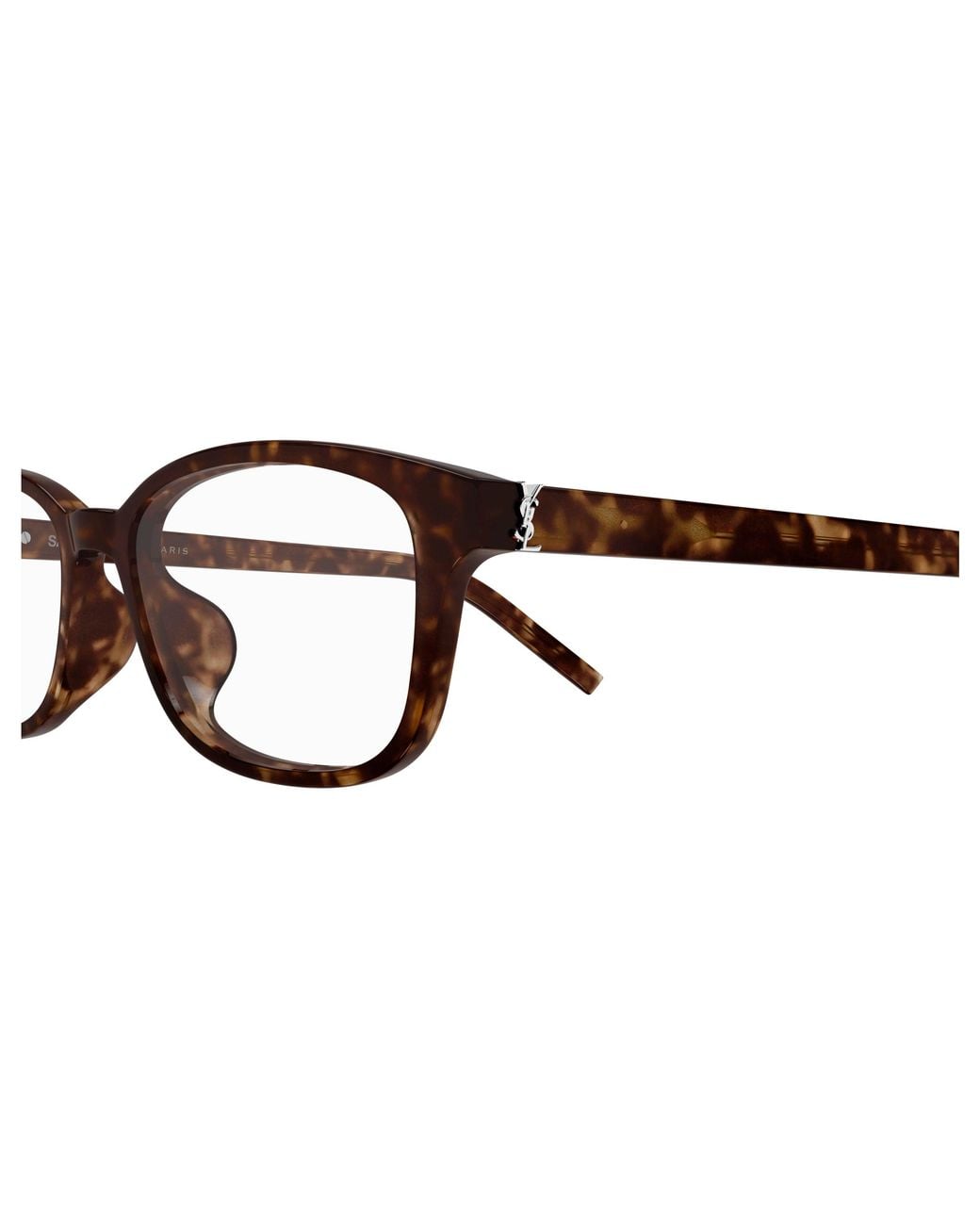 Saint Laurent Black Sl M151/J 002 Optical Frames Acetate Transparent Squared