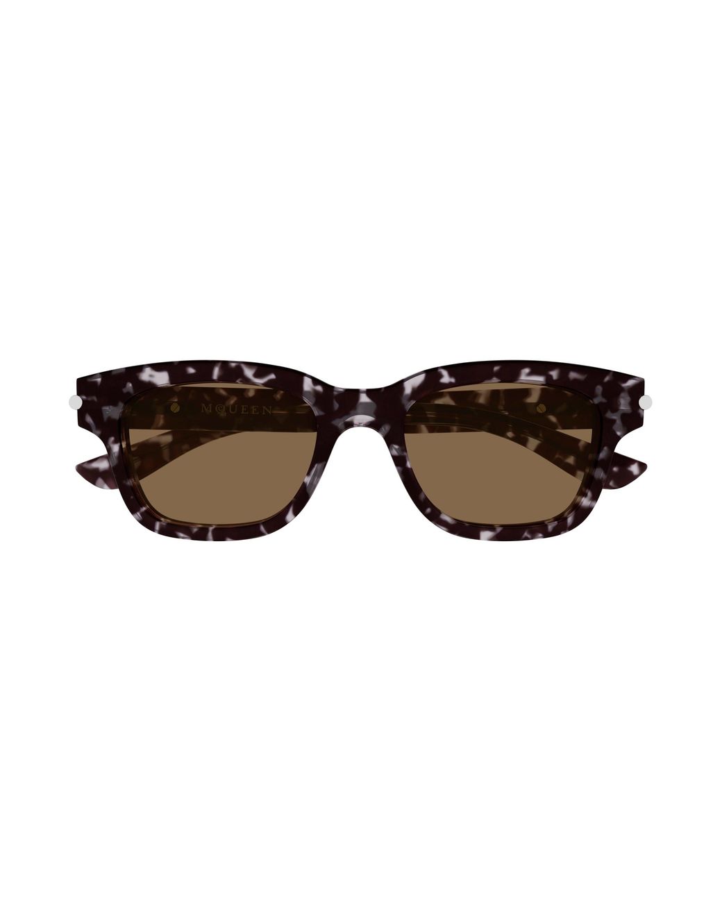 McQueen Black Am0497S 002 Sunglasses Acetate Squared