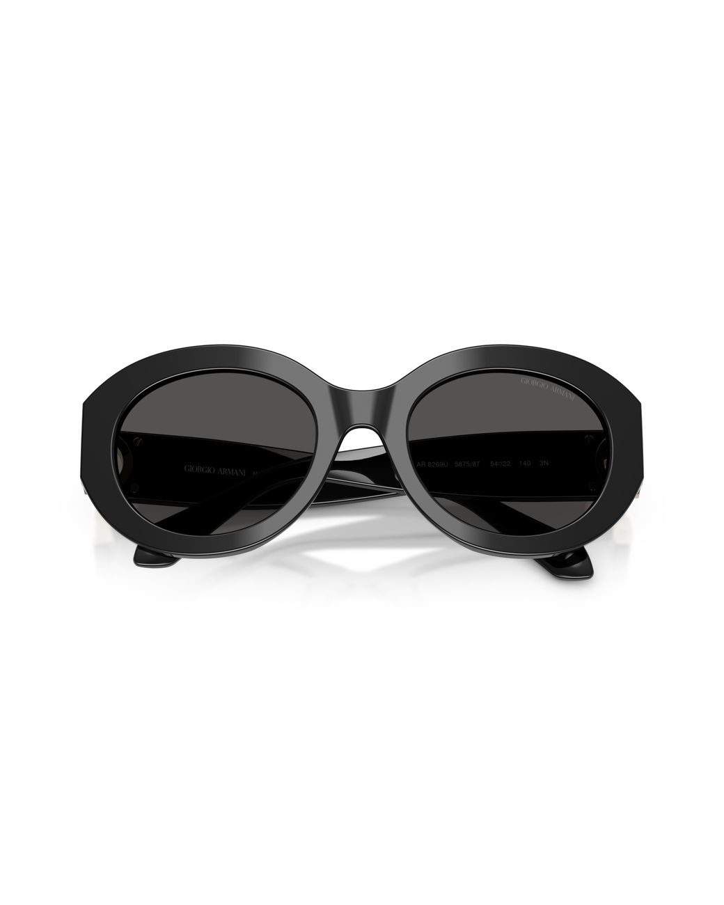 Giorgio Armani Black Ar8269U 587587 Sunglasses Acetate Round Normal