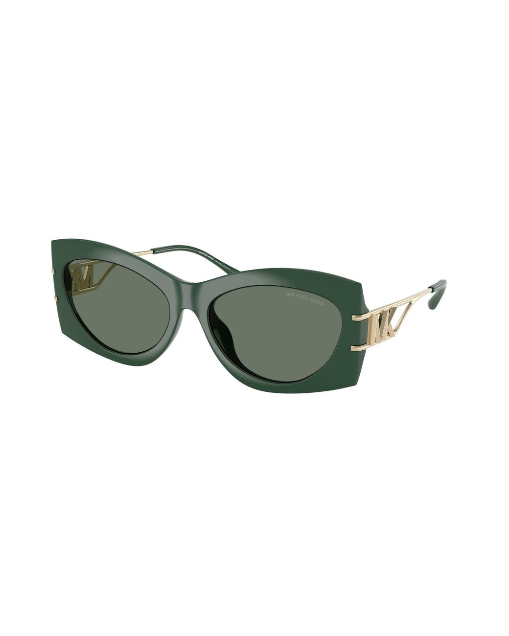 Michael Kors Green Mk2235U Navarra 40063H Sunglasses Injected Geometric Normal