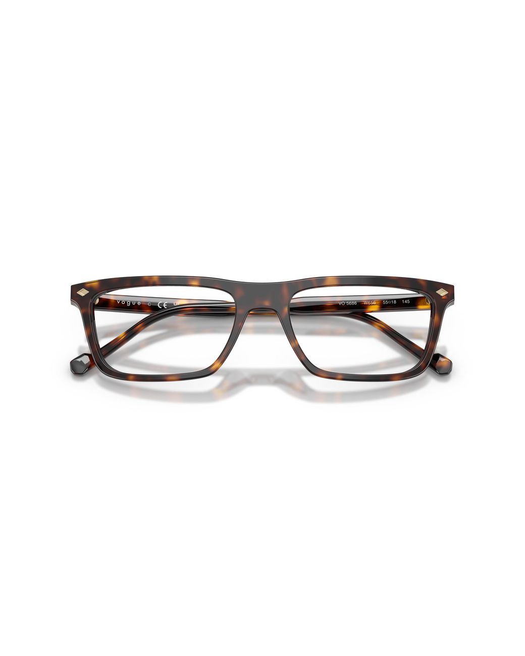 Vogue Eyewear Black Vo5686 W656 Optical Frames Acetate Pillow Normal for men