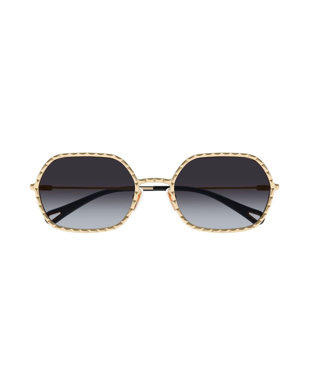 Chloé Black Ch0231S 001 Sunglasses Metal Round