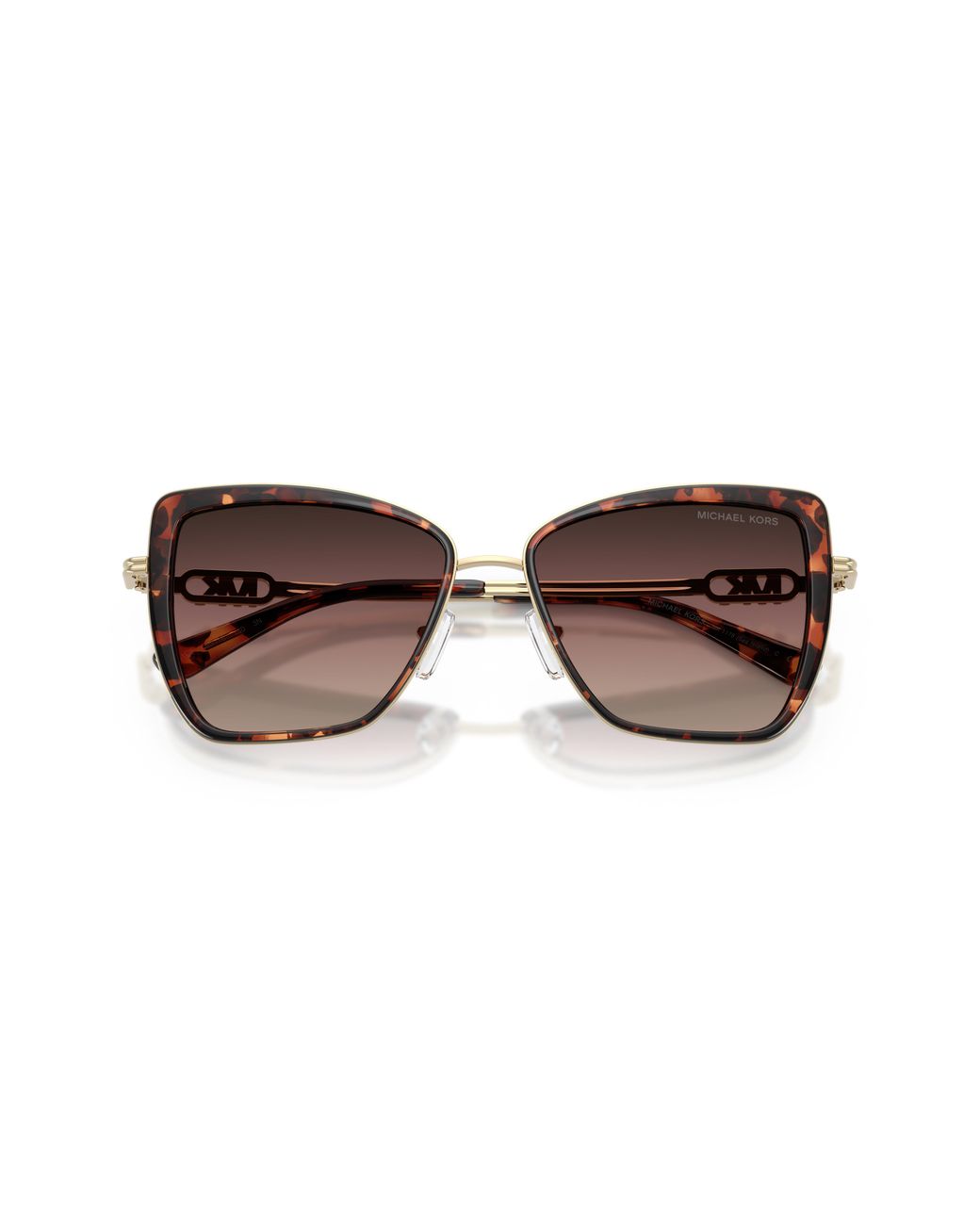 Michael Kors Black Mk1178 Sea Island 4031E2 Sunglasses Metal Butterfly Normal Nuanced