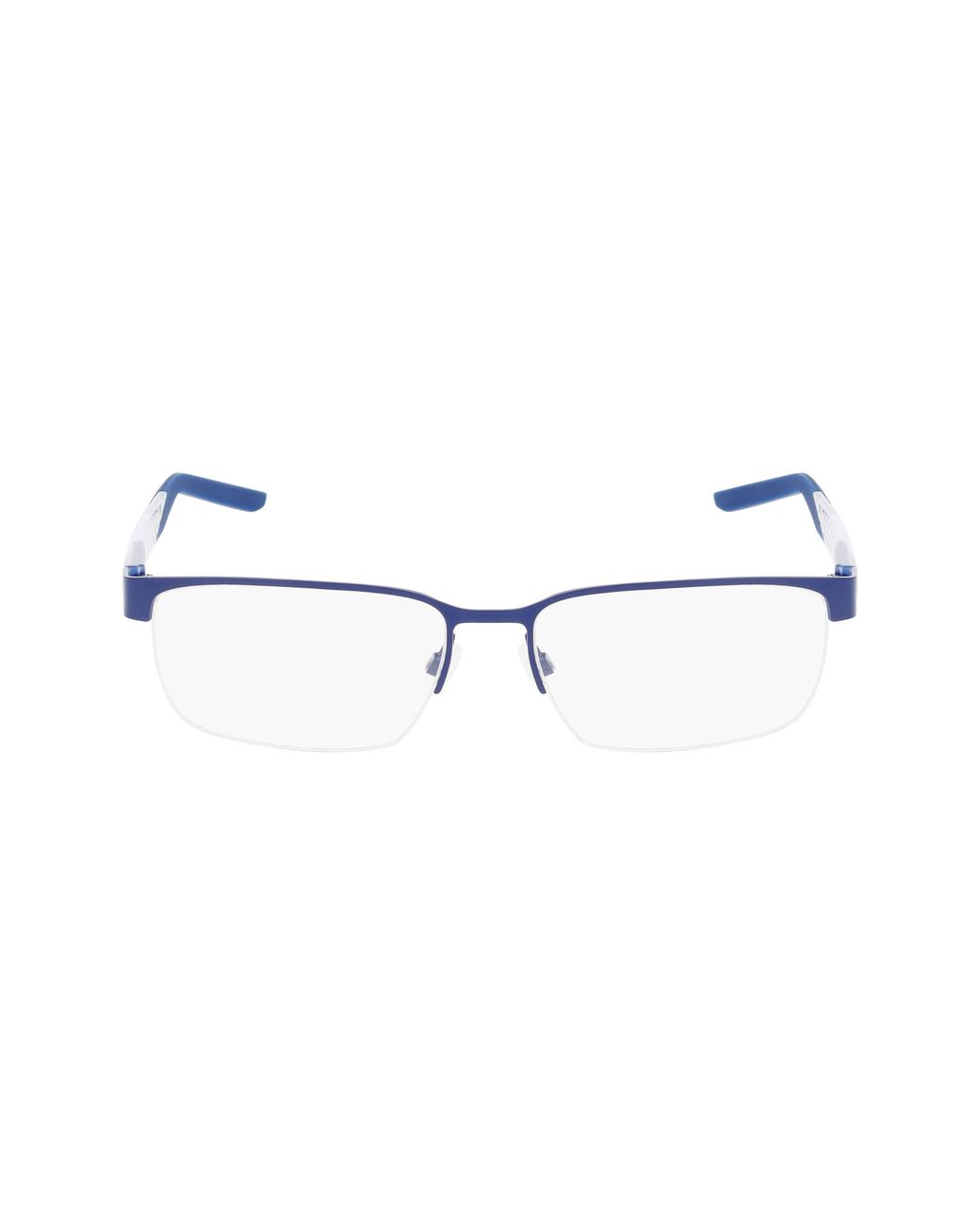 Nike Black 8184 412 Optical Frames Metal Squared Normal for men