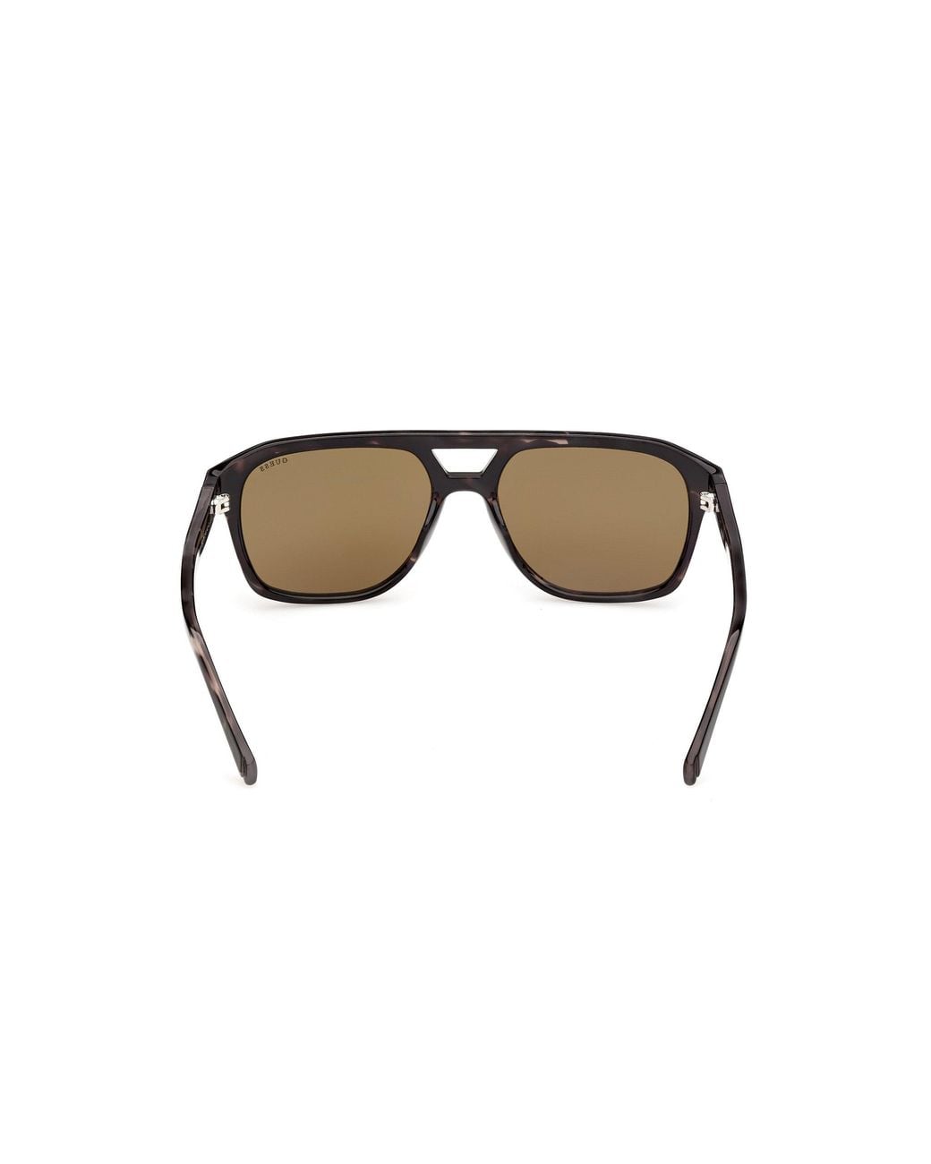 Guess Black Gu00364 20E Sunglasses Injected Pilot Normal for men