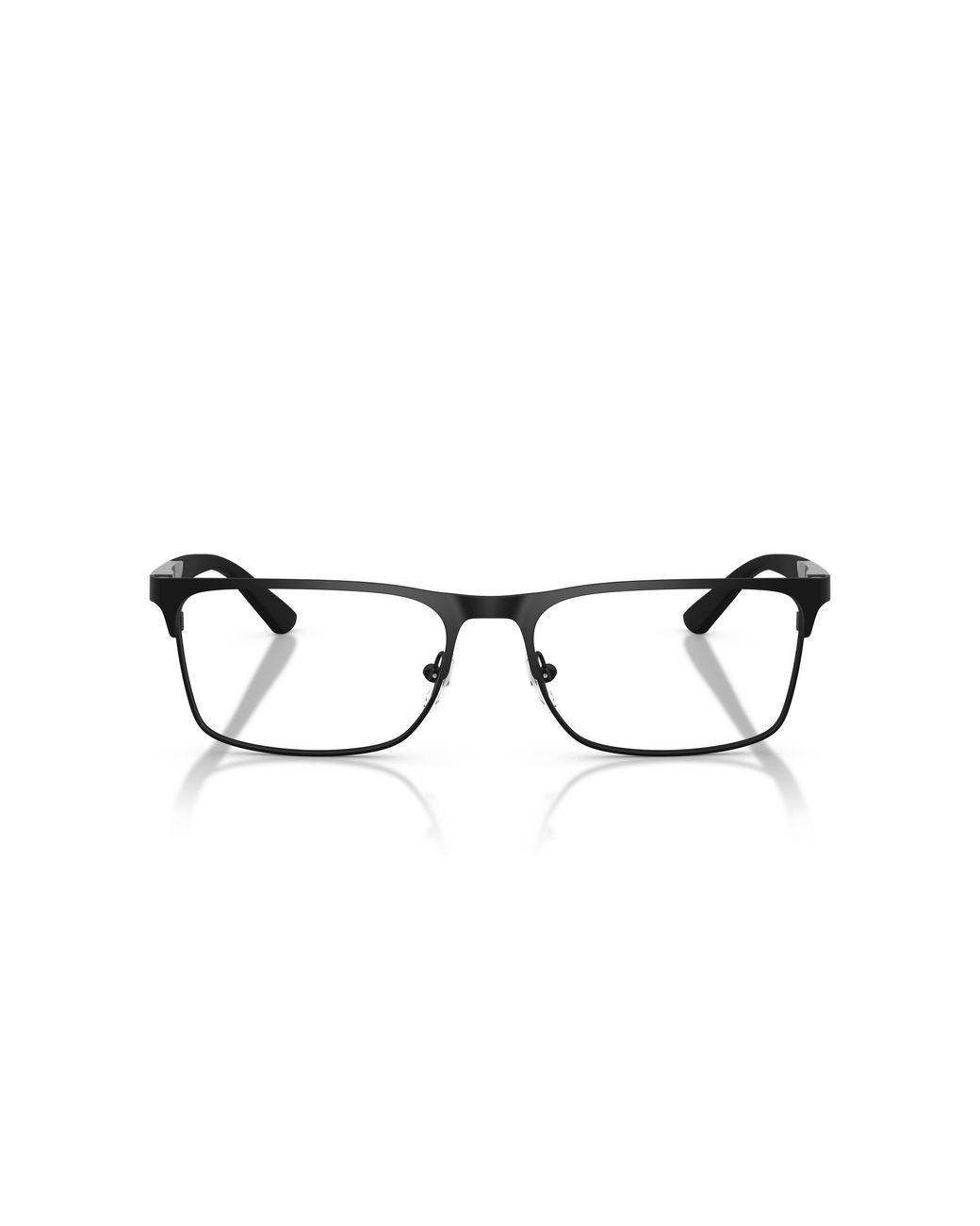 Emporio Armani Black Ea1183 3001 Optical Frames Metal Transparent Squared Normal for men