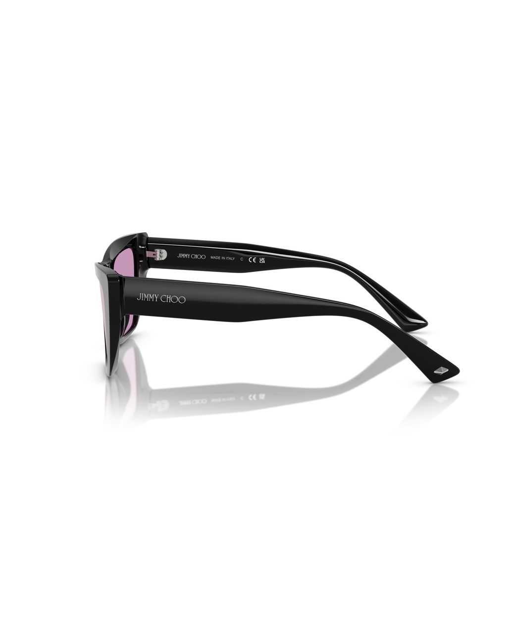 Jimmy Choo Black Jc5028 501769 Sunglasses Acetate Cat Eye Normal