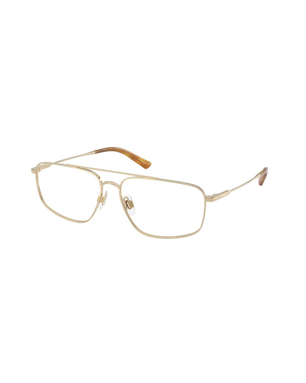 Polo Ralph Lauren Black Ph1247 9271 Optical Frames Metal Transparent Pilot Normal