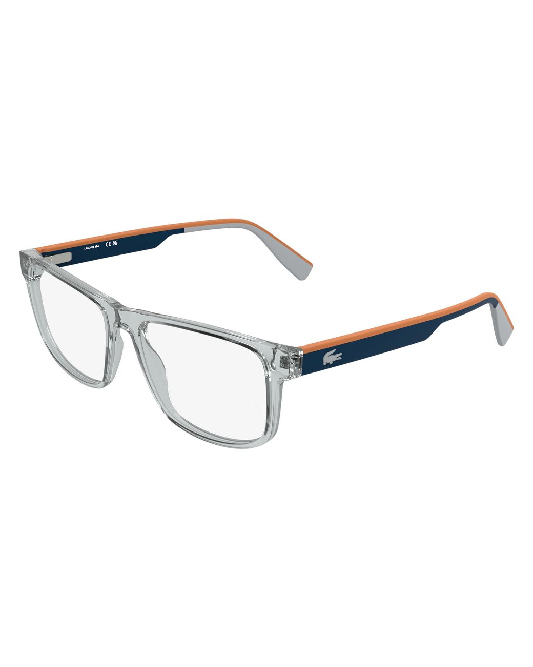 Lacoste Black L4011 035 Optical Frames Bio-Injected Squared Normal for men