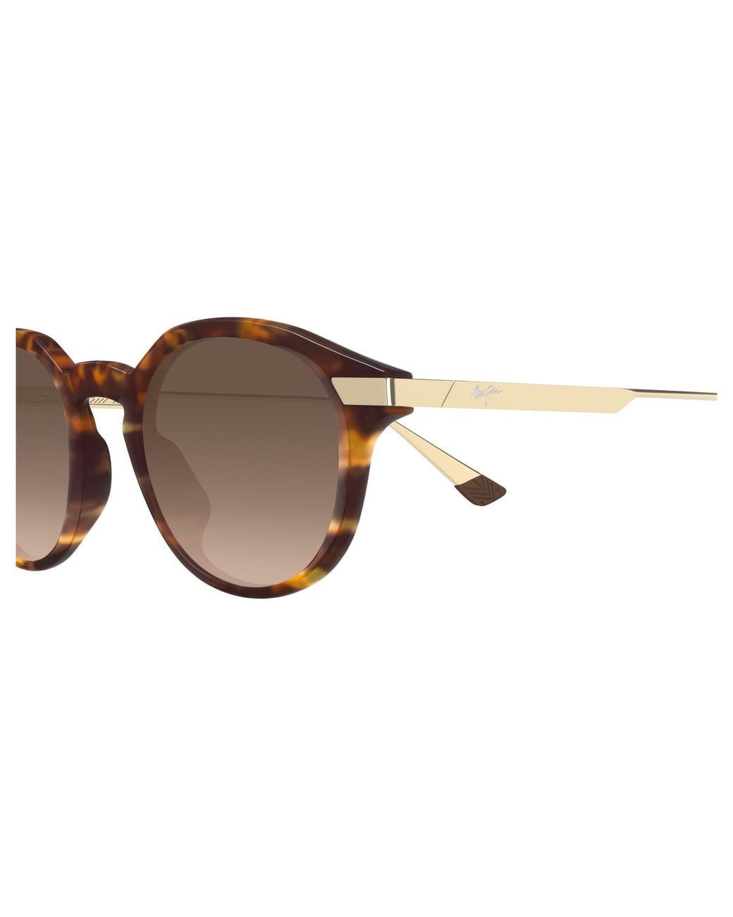 Maui Jim Black Mj0622S 002 Occhiali Da Sole Bio-Iniettato Bronzo Rotonda