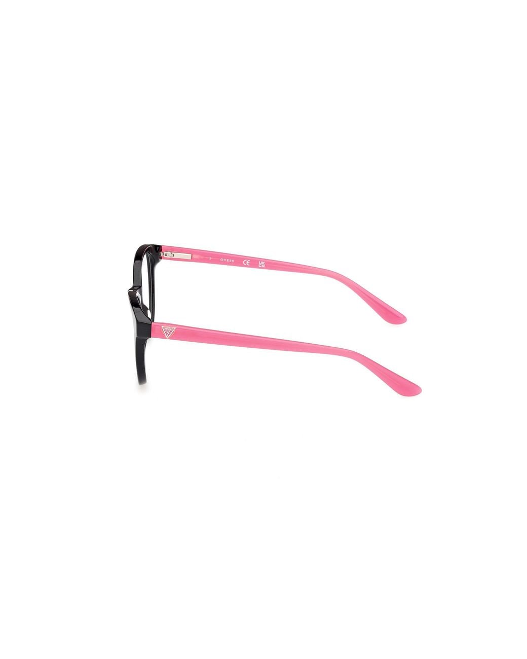 Guess Black Gu50139 001 Optical Frames Acetate Cat Eye Normal