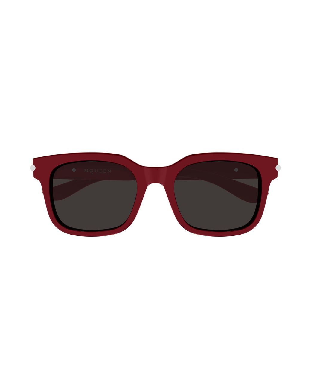 McQueen Black Am0496Sa 003 Sunglasses Acetate Squared