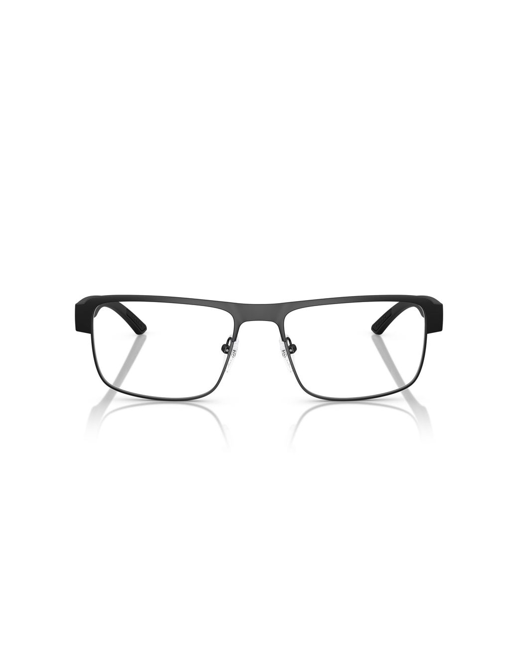 Prada Linea Rossa Black Ps 51Rv 07F1O1 Optical Frames Metal Squared Normal for men