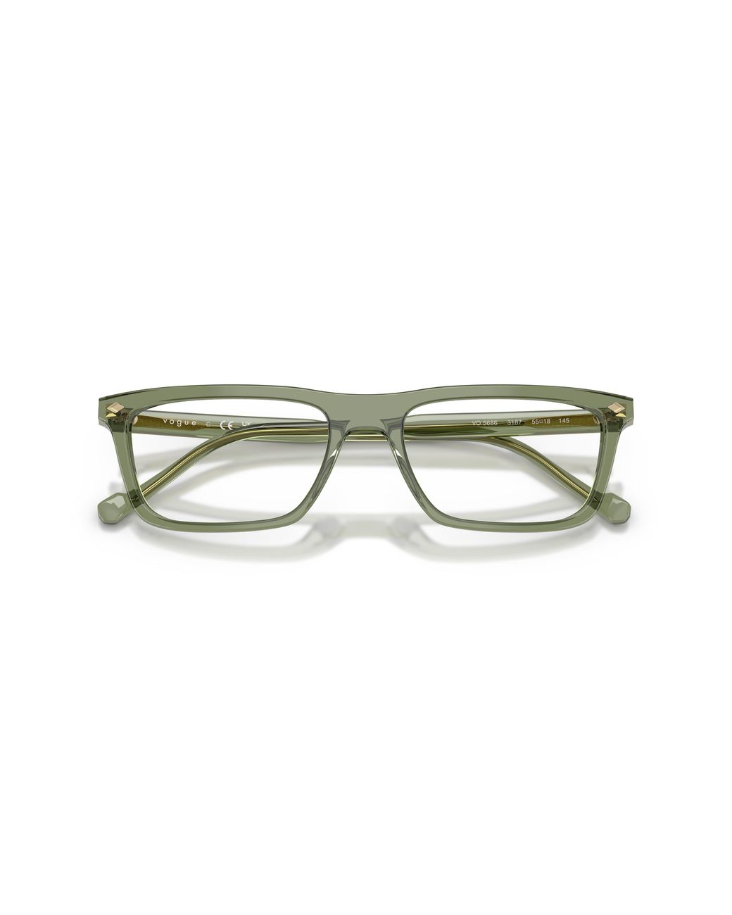 Vogue Eyewear Black Vo5686 3187 Optical Frames Acetate Pillow Normal for men