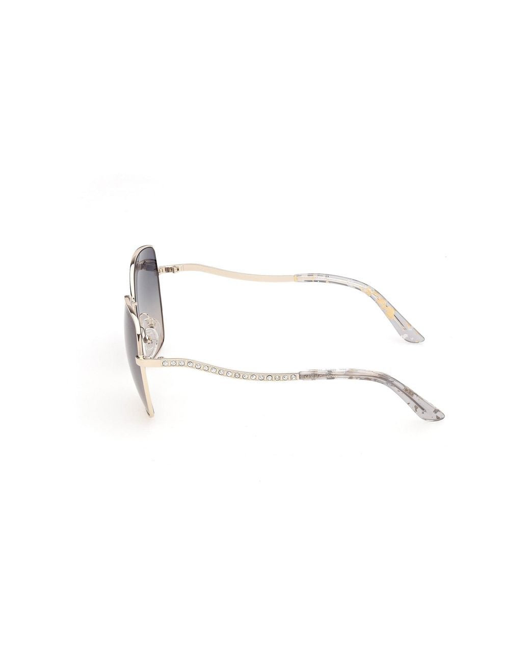 Guess Black Gm00047 33W Sunglasses Metal Squared Normal