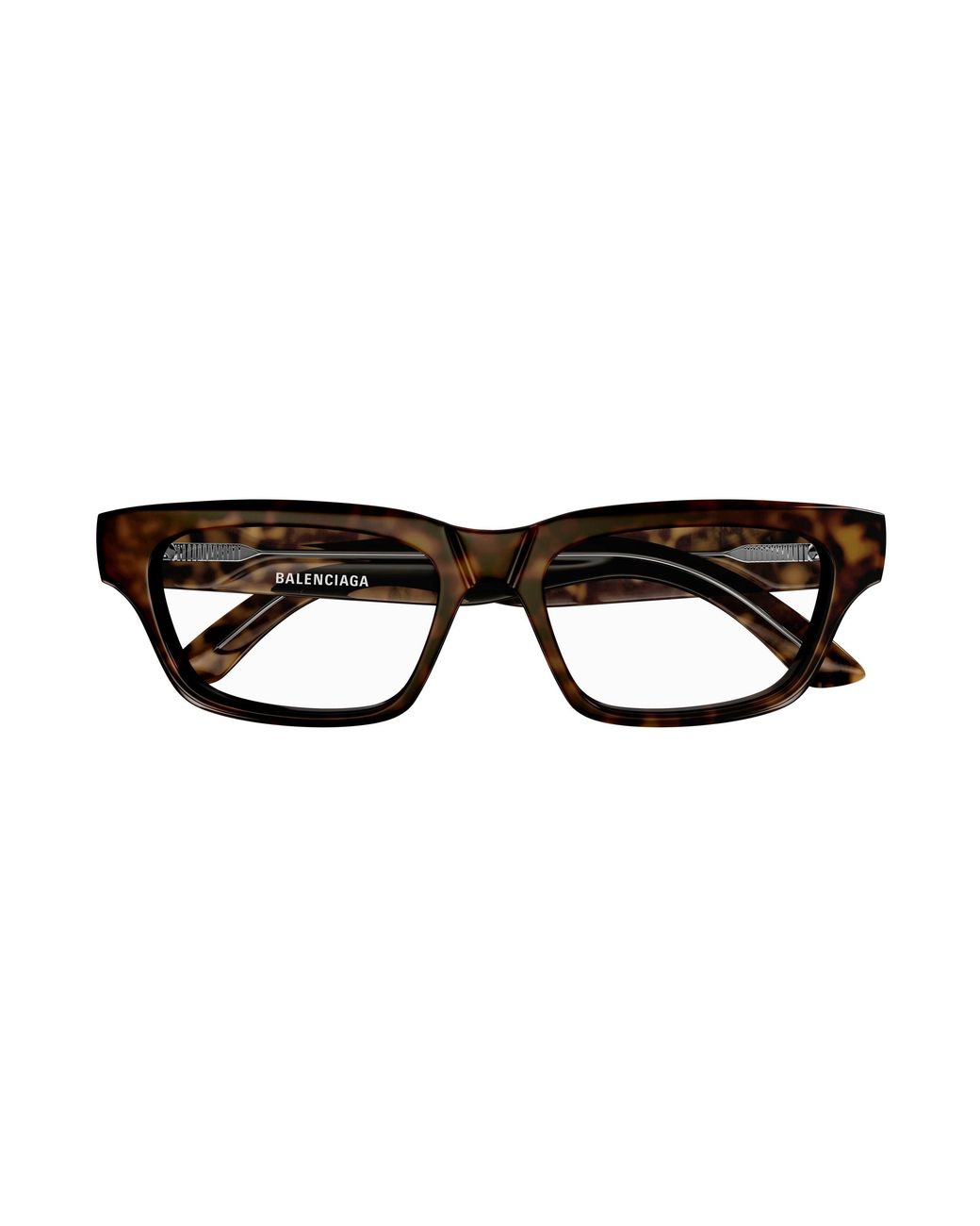 Balenciaga Black Bb0344O 002 Optical Frames Acetate Transparent Squared
