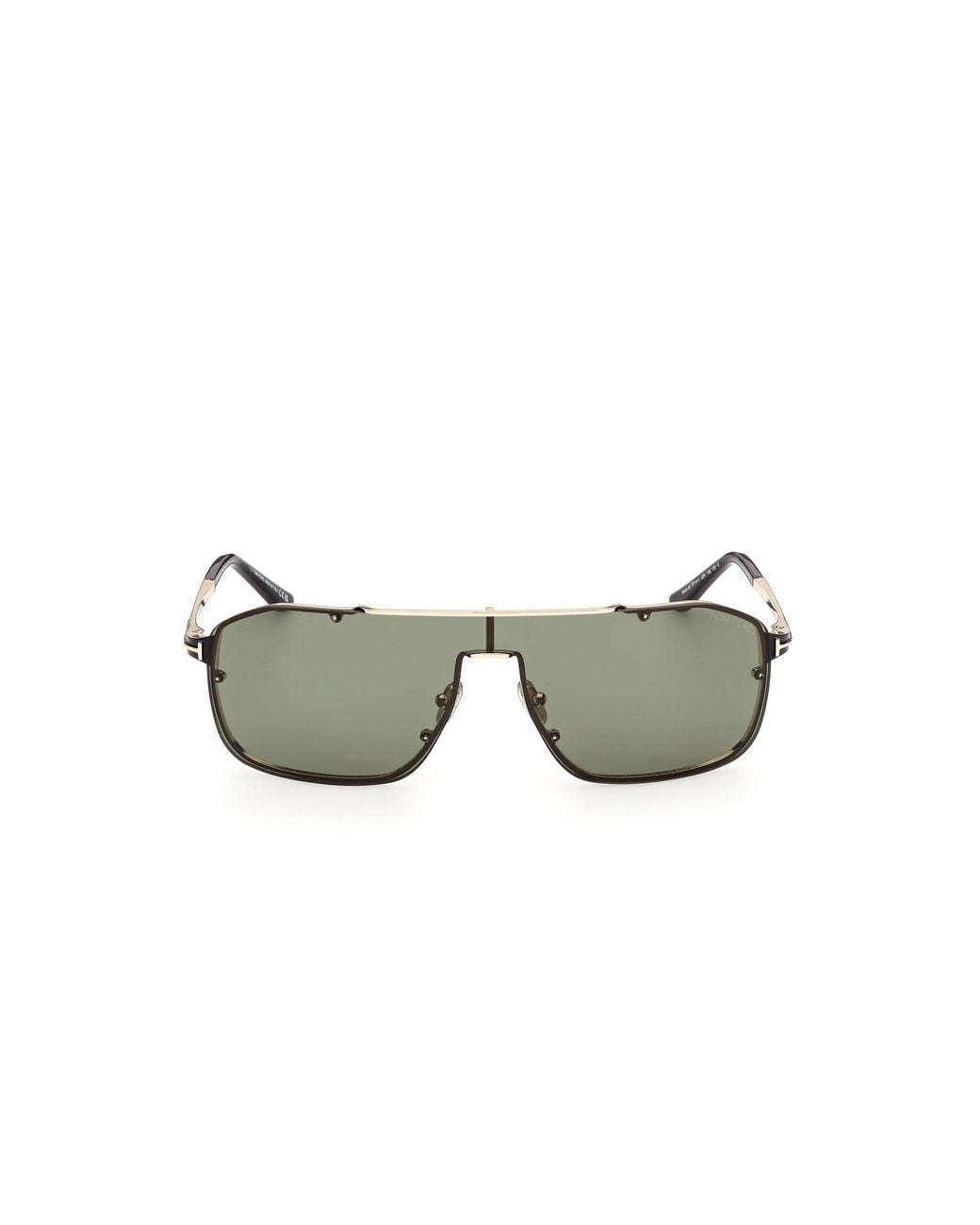 Tom Ford Gray Ft1411 Rock-02 32N Sunglasses Metal Pilot Normal for men