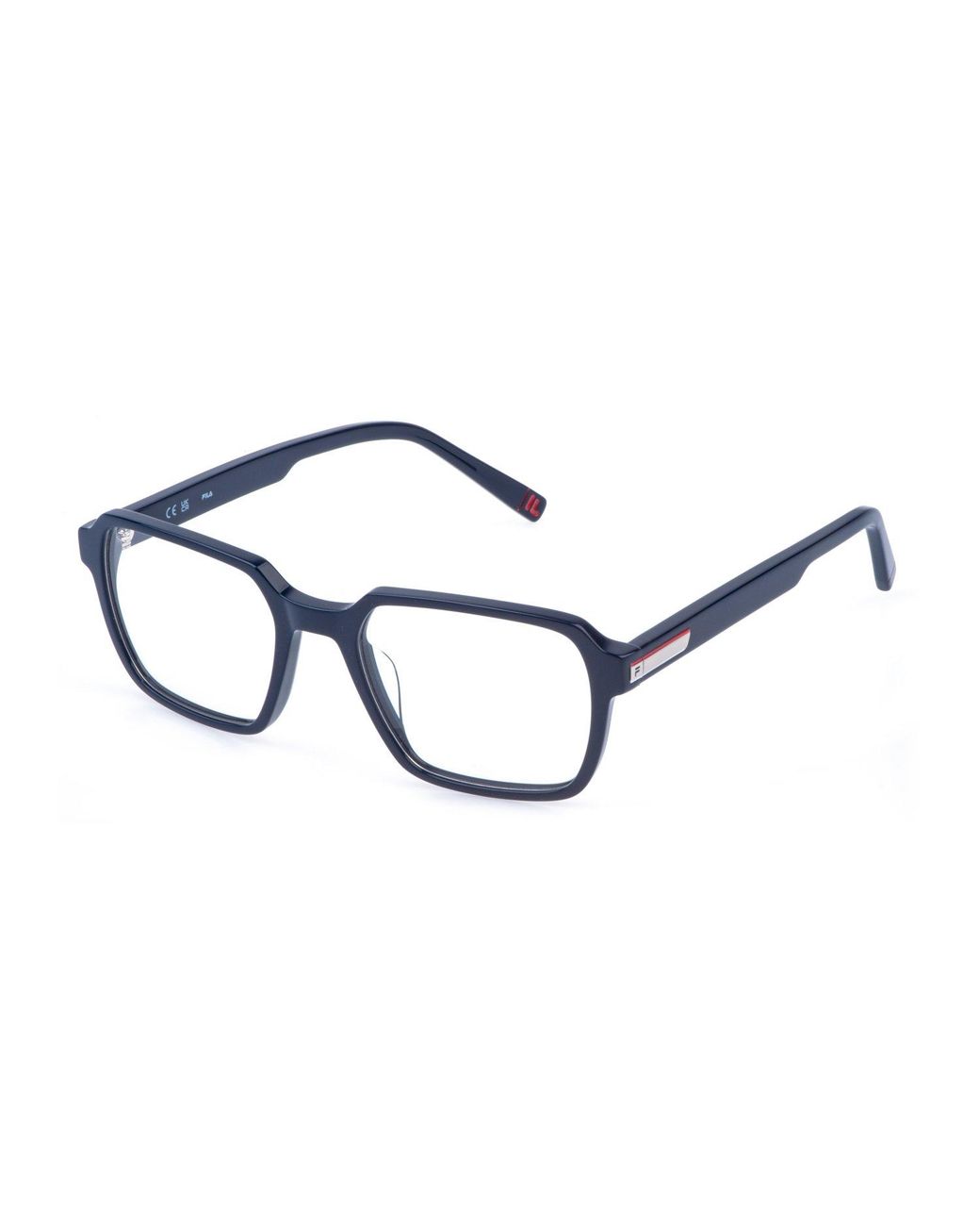 Fila Black Vfi998 0D82 Optical Frames Acetate Geometric for men