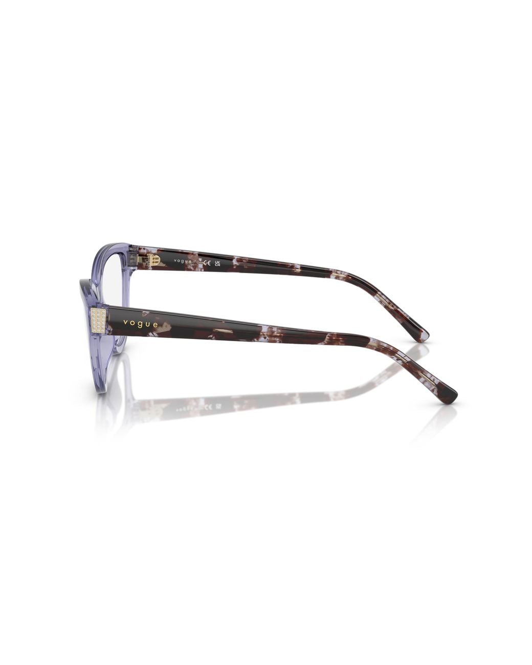 Vogue Eyewear Black Vo5610B 3177 Optical Frames Nylon Cat Eye Normal