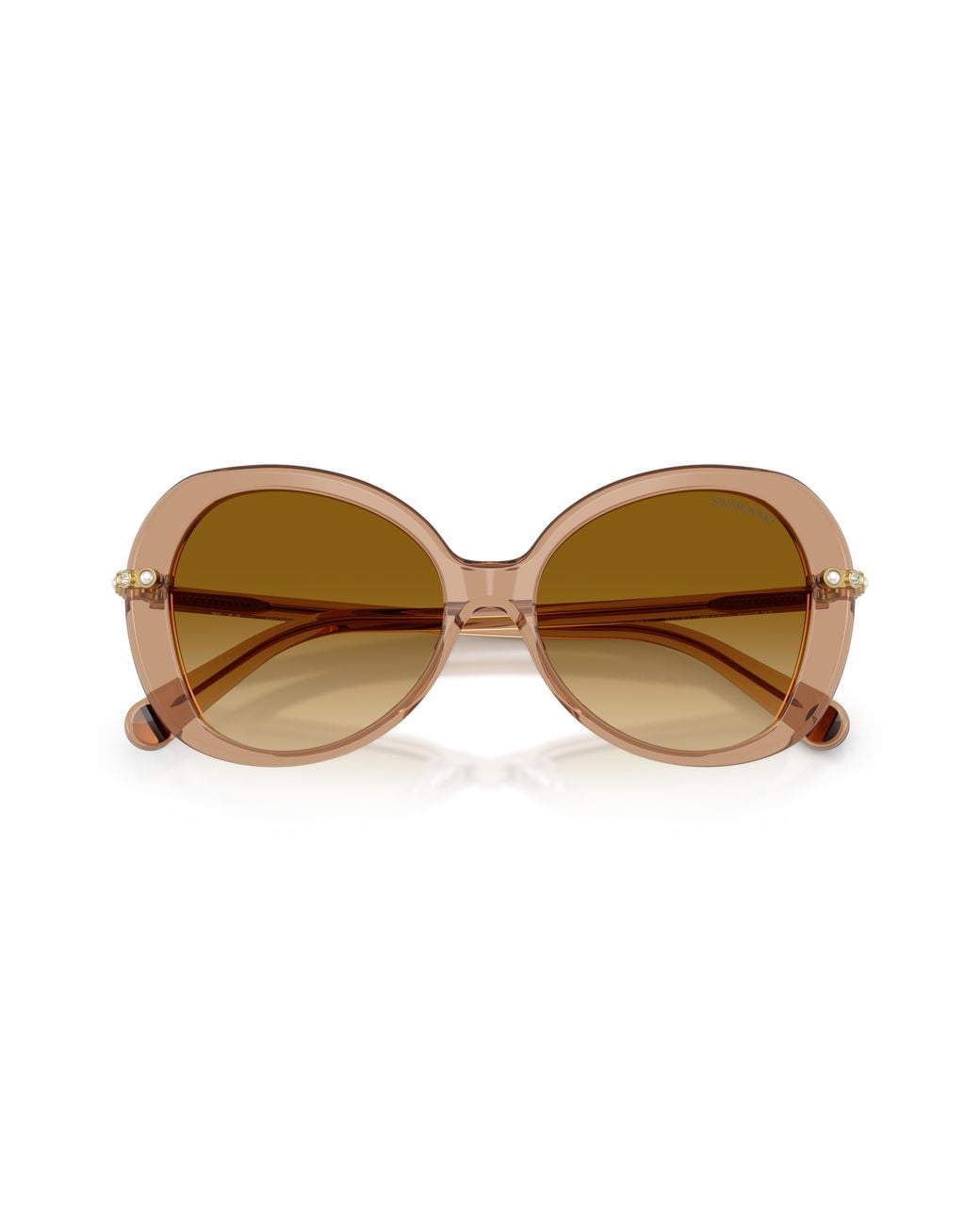 Swarovski Black Sk6059 11243B Sunglasses Acetate Butterfly Normal Nuanced