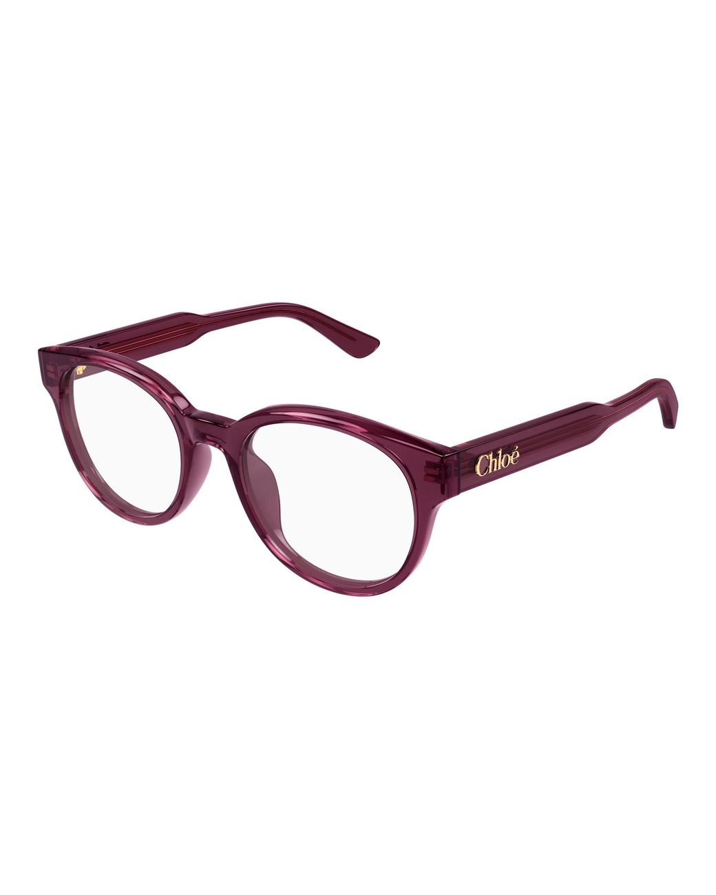 Chloé Black Ch0343Oa 005 Optical Frames Acetate Transparent Round