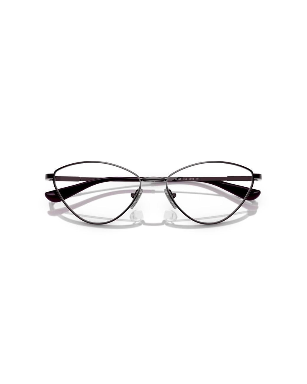 Vogue Eyewear Black Vo4325 5149 Optical Frames Metal Geometric Normal