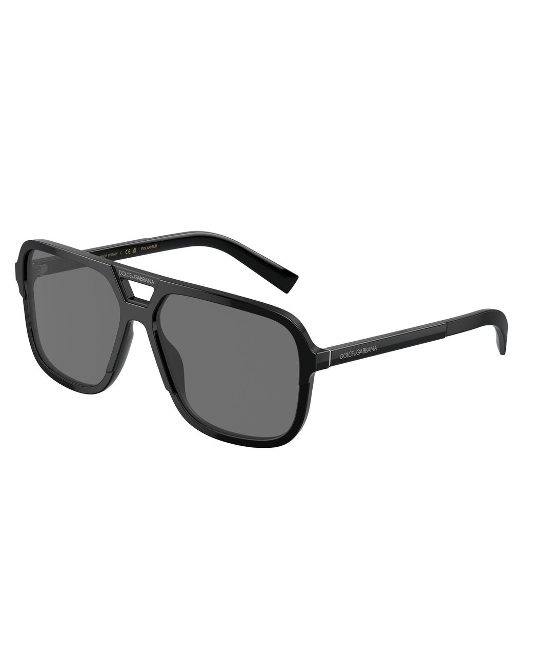 Dolce & Gabbana Black Dg4354 193481 Sunglasses Acetate Squared Polarized for men